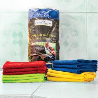 Foto 2 | Toallas de Limpieza Aquila de Microfibra 12 Piezas