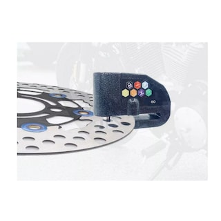 Foto 3 | Language Candado Disco Sonido Alarma Impermeable Moto Bicicleta Eo Safe Imports Esi-5193-1 Negro