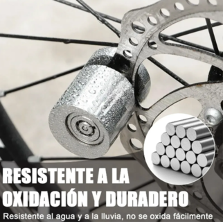 Foto 2 | Kit Xtellar De Bloqueo De Freno De Disco Con 2 Candados Resistentes E Impermeables