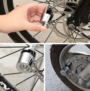 Foto 3 | Kit Xtellar De Bloqueo De Freno De Disco Con 2 Candados Resistentes E Impermeables