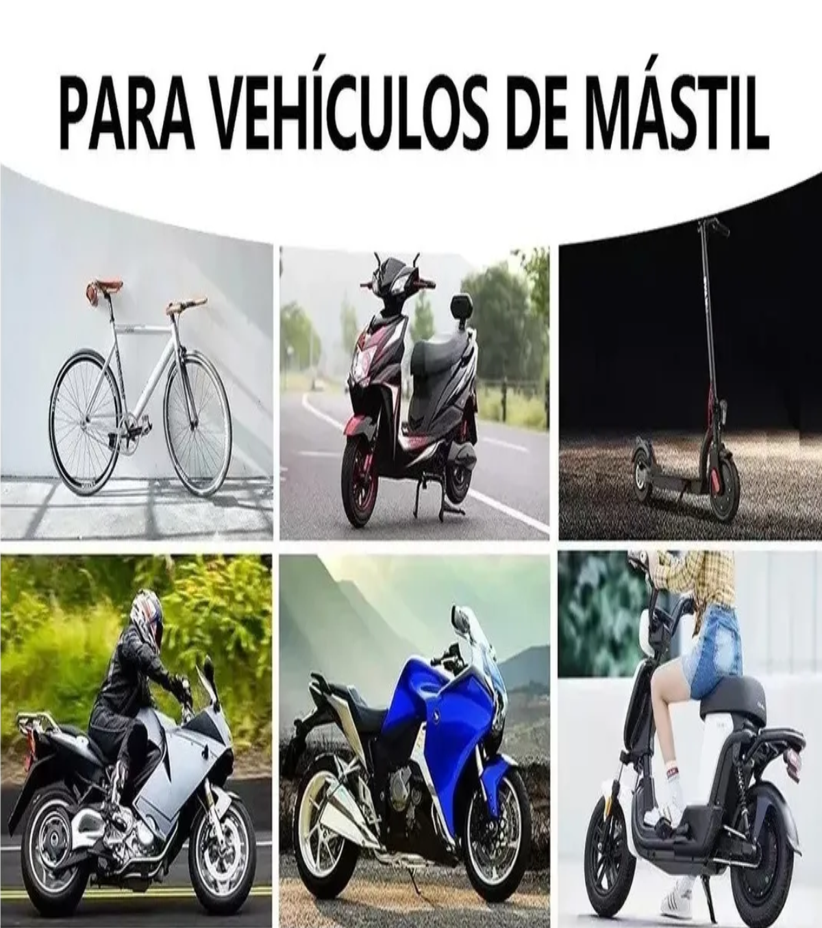 Foto 4 | Candado Disco 110db Sonido Alarma Impermeable Moto Bicicleta Lab.g Negro