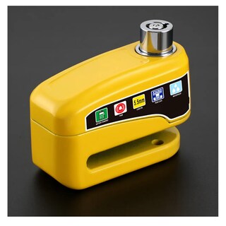 Foto 5 | Candados Para Moto Candado Motocicleta De Disco Belug Amarillo