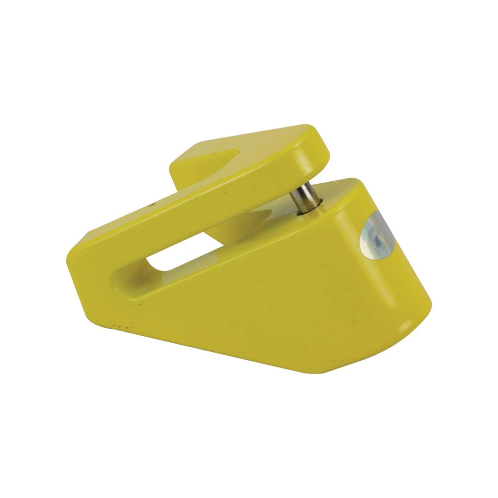 Foto 4 pulgar | Candado Antirrobo Roda Amarillo para Disco Freno Universal para Motocicleta