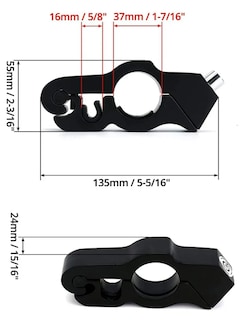 Foto 3 | Xtellar Seguridad Para Motocicletas: Candado Anti-robo De Freno Y Acelerador De Aluminio