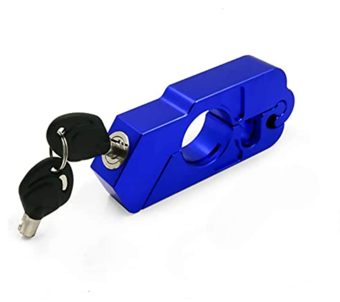 Xtellar Seguridad Para Motocicletas: Candado Anti-robo De Freno Y Acelerador De Aluminio Cnc $549