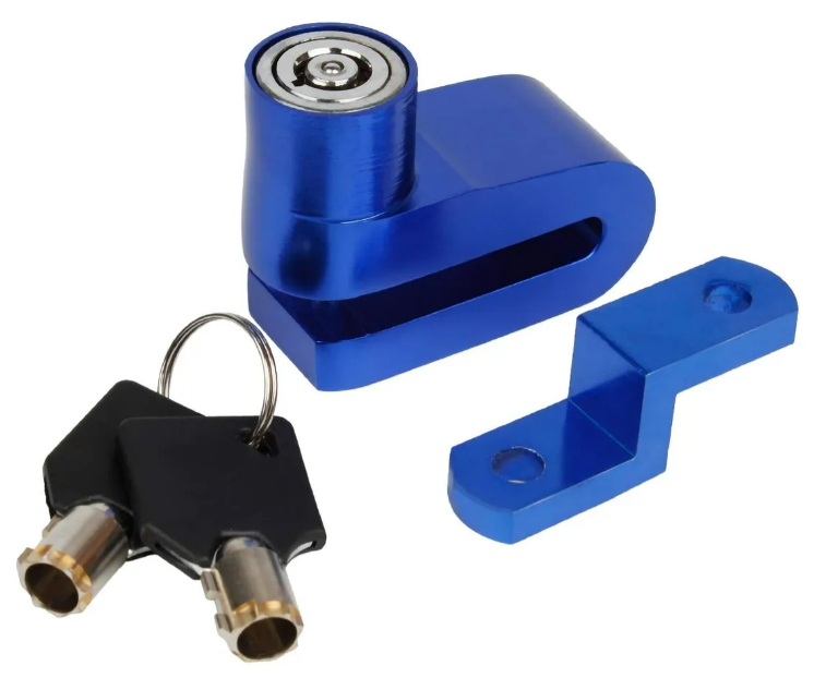 Foto 3 pulgar | Xtellar Candado Premium Para Freno De Disco De Motocicleta  Cerradura Resistente E Impermeable Con Bloqueo Antirrobo