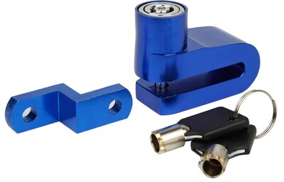 Foto 4 | Xtellar Candado Premium Para Freno De Disco De Motocicleta Cerradura Resistente E Impermeable Con Bloqueo Antirrobo