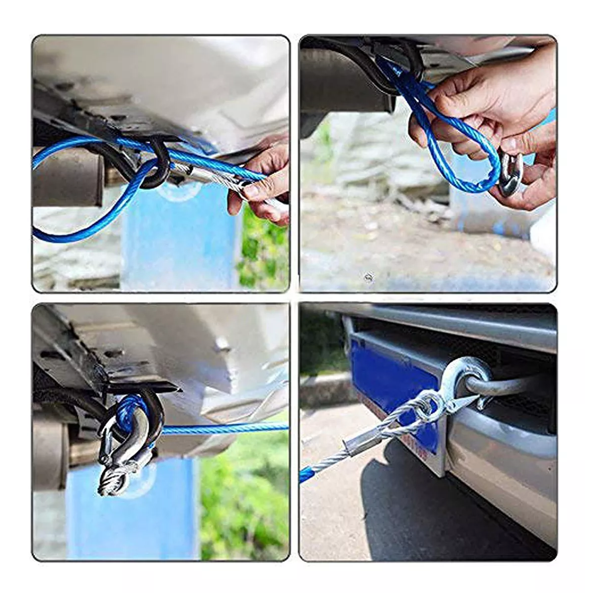 Foto 4 pulgar | Cable de Remolcar 2 Ganchos Eo Safe Imports Esi-16830 Azul