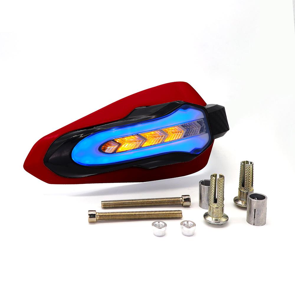 Foto 2 pulgar | Protector de Puños para Moto Rasen RS-CMA-8007 Deportivo Negro con Intermitente