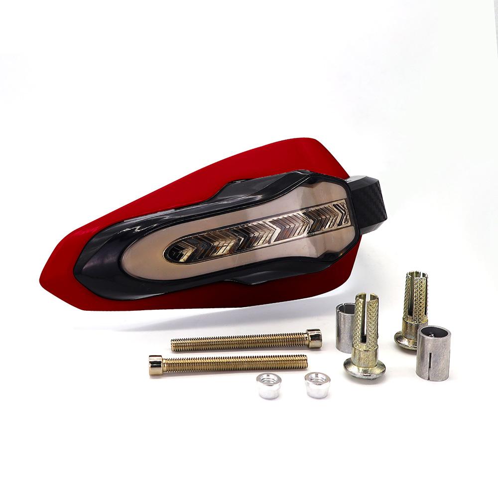 Foto 5 pulgar | Protector de Puños para Moto Rasen RS-CMA-8007 Deportivo Negro con Intermitente