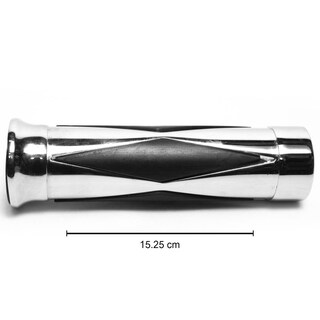 Foto 2 | Puños De Aluminio Rombo Cromados/negros