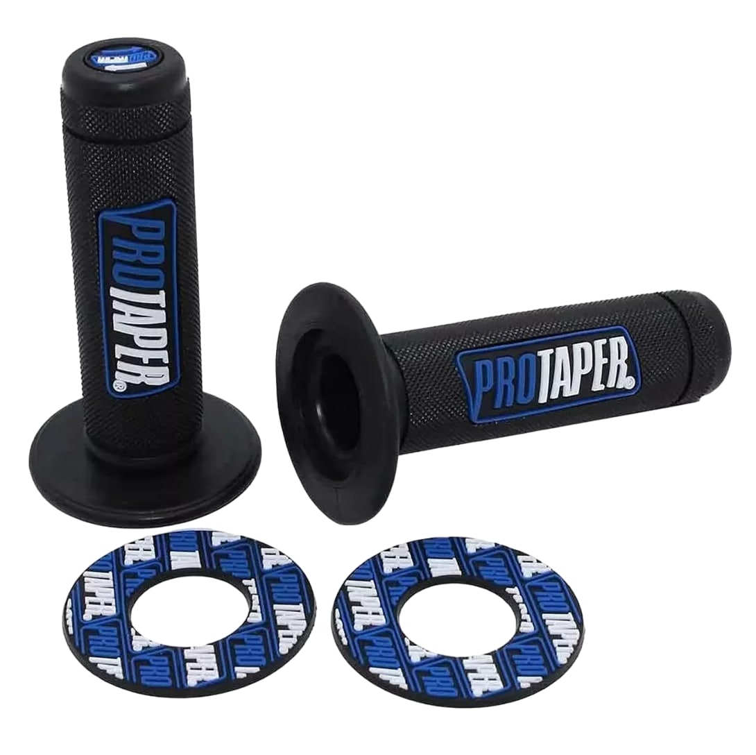 Puños Protaper Empuñaduras De Acelerador De 7/8 Pulgadas Negro Azul $539