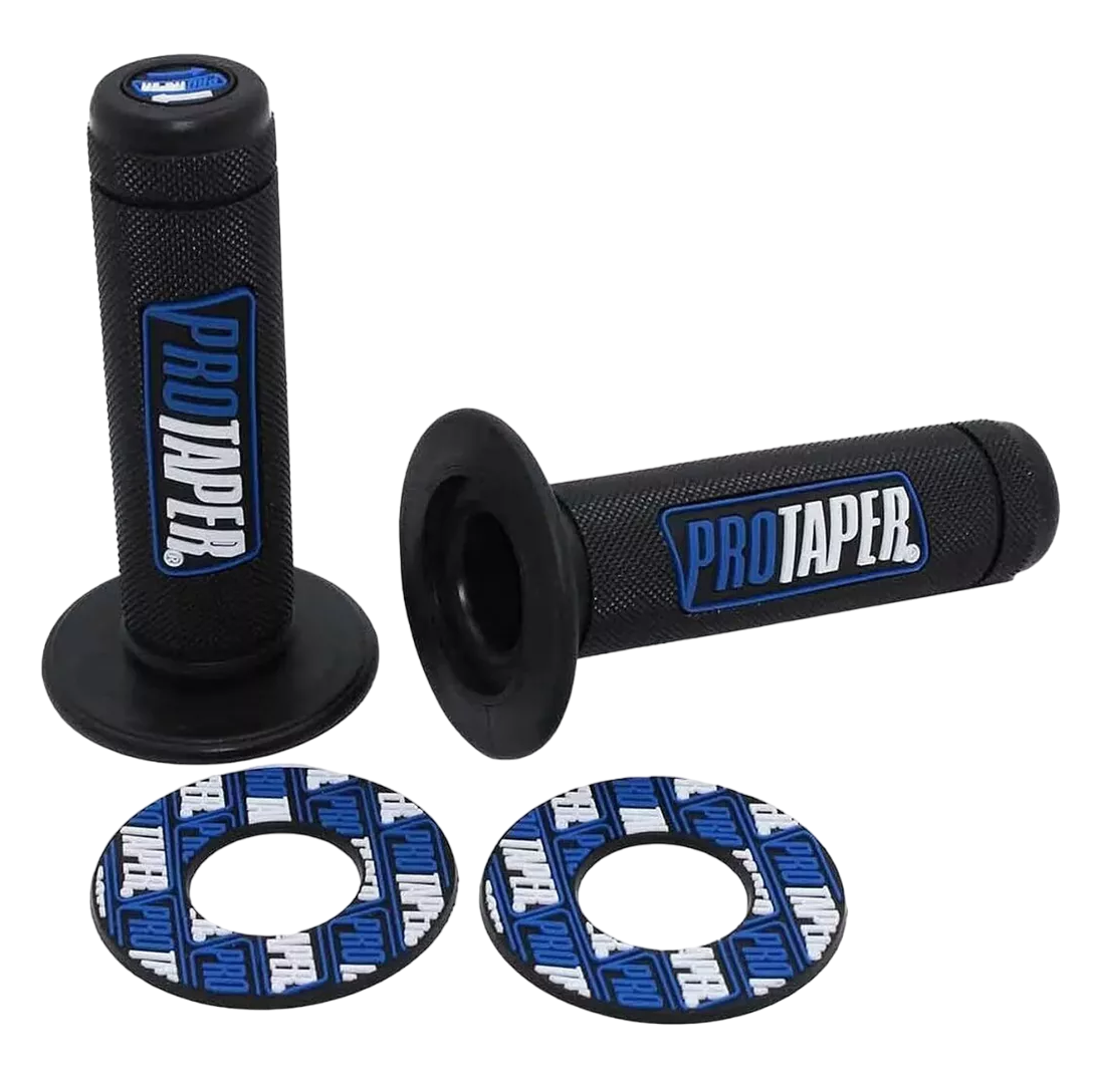 Puños Protaper Empuñaduras De Acelerador De 7/8 Pulgadas Negro Azul