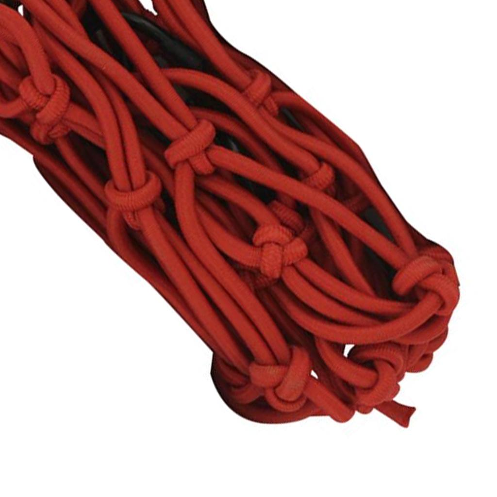 Foto 3 pulgar | Red Elastica Sujeta Bultos 40x40cm Rojo Roda  Roda Para Moto