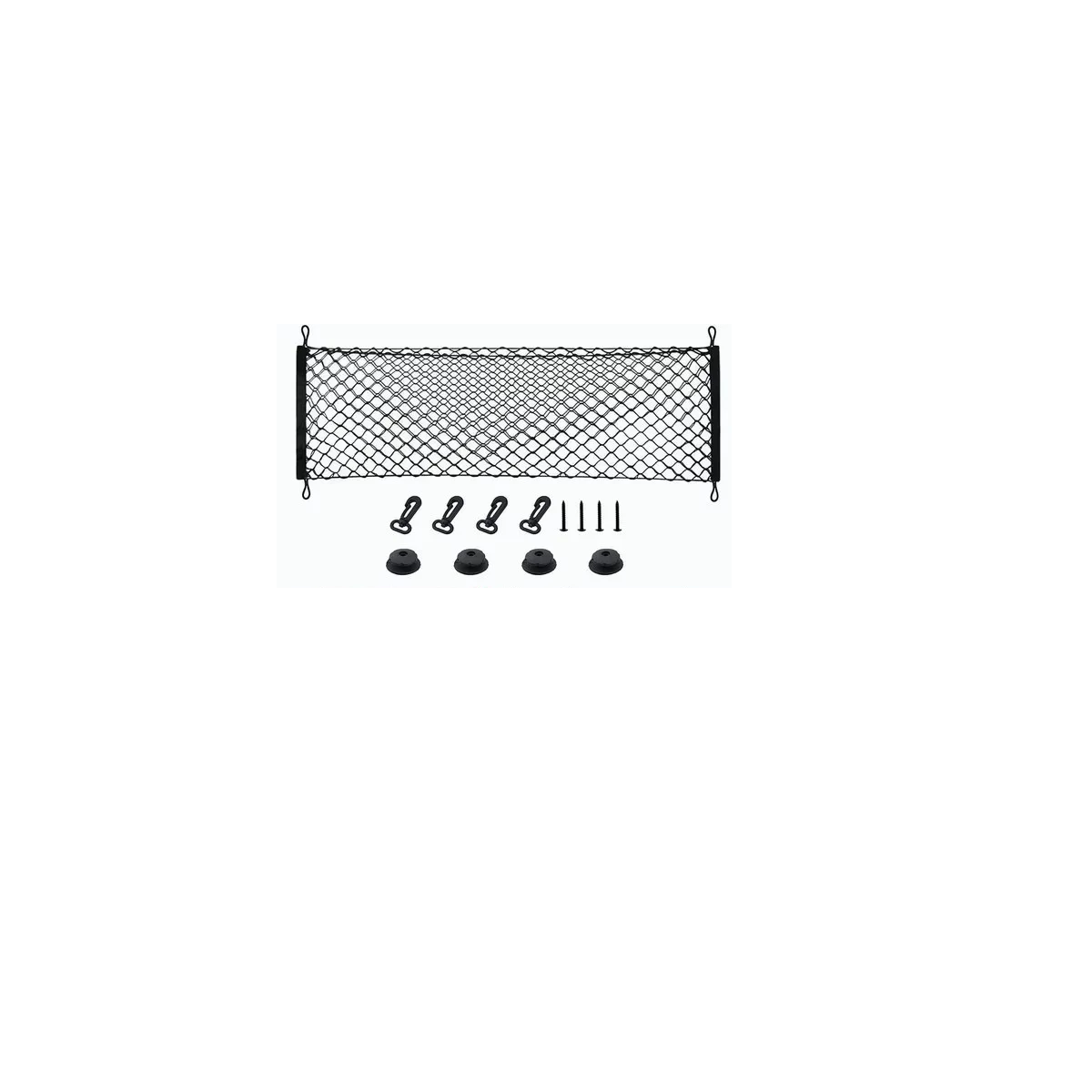 Red De Almacenamiento Malla Cajuela Maletero Elástica  Eo Safe Imports Esi-9050 Negro.