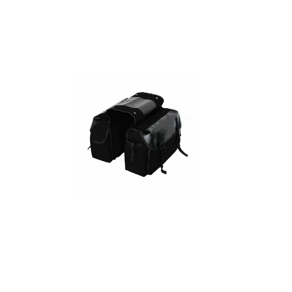 Bolsillos Laterales Para Bicicletas Y Motocicletas.  Eo Safe Imports Esi-12266  Negro