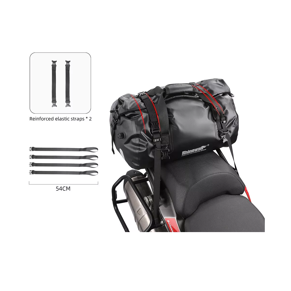 Foto 4 pulgar | Bolsa Eo Safe Imports Esi-13387 de Motocicleta