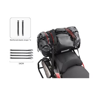 Foto 3 | Bolsa de Gran Capacidad 45l P/asiento Trasero de Motocicleta Eo Safe Imports Esi-13387 Negro