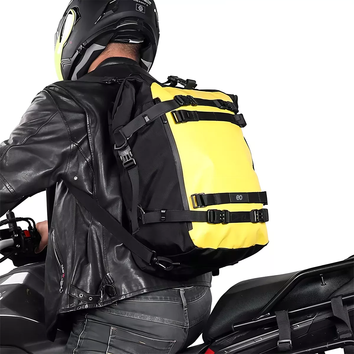 Foto 5 pulgar | Mochila Bolsa Para Casco Para Asiento Trasero De Moto 3 Uds Eo Safe Imports Esi-15476-1 Multicolor