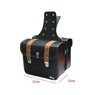 Foto 4 | Silla De Montar Lateral De Motocicleta Belug Con Cerradura Negro Con Cafe