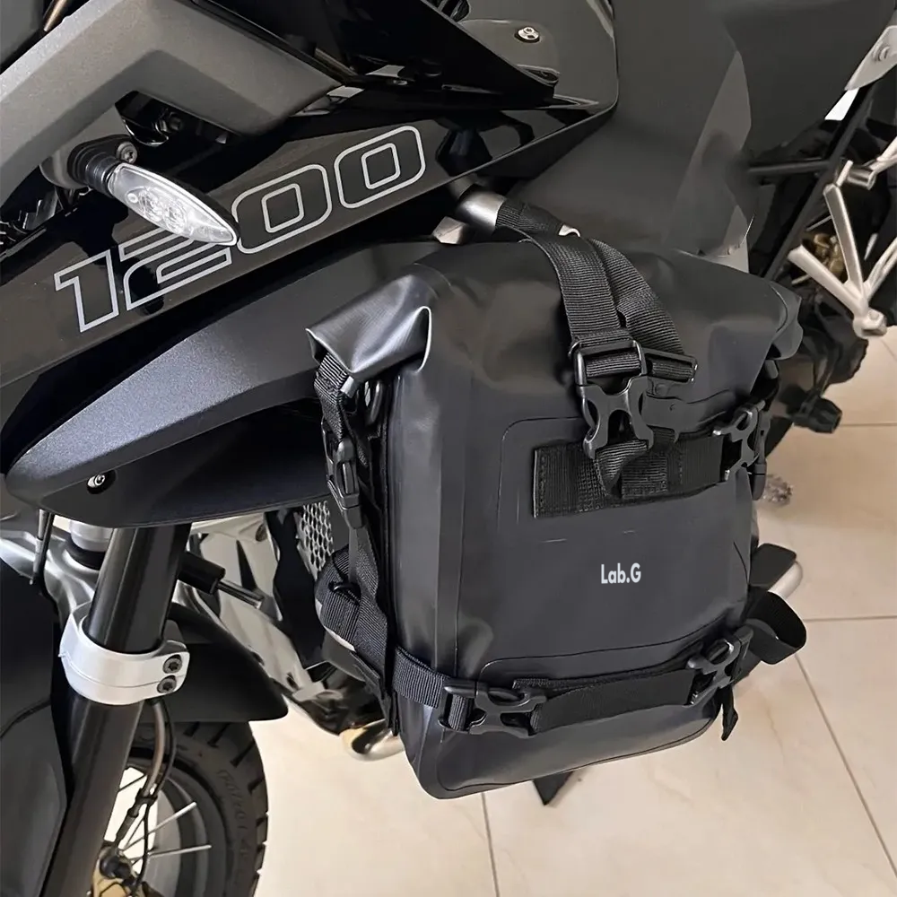 Foto 2 | Alforjas Lab.g Maletas Laterales Motocicleta Universal Impermeable Negro
