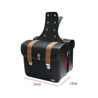 Foto 4 | Silla De Montar Lateral De Motocicleta Lab.g Con Cerradura Negro Con Cafe