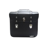 Silla De Montar Lab.g Lateral De Motocicleta Con Cerradura Negro