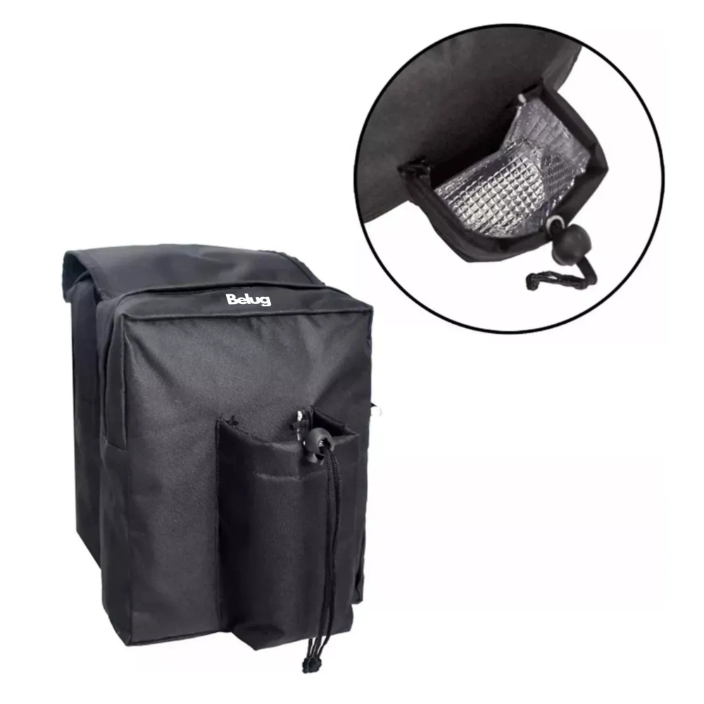 Foto 4 pulgar | Bolsa De Sillín Belug, Bolsa De Tanque Atv Negro