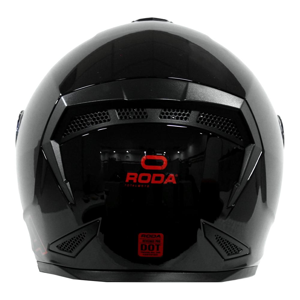 Foto 6 pulgar | Casco Roda Revenge Pro Negro Abatible Svs