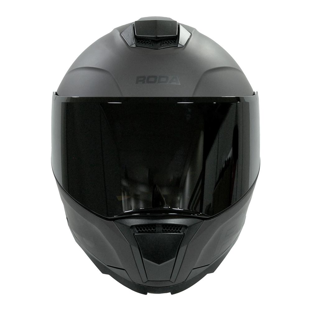 Foto 4 pulgar | Casco Roda Revenge Pro Chocolate Mate M.humo Abatible Svs