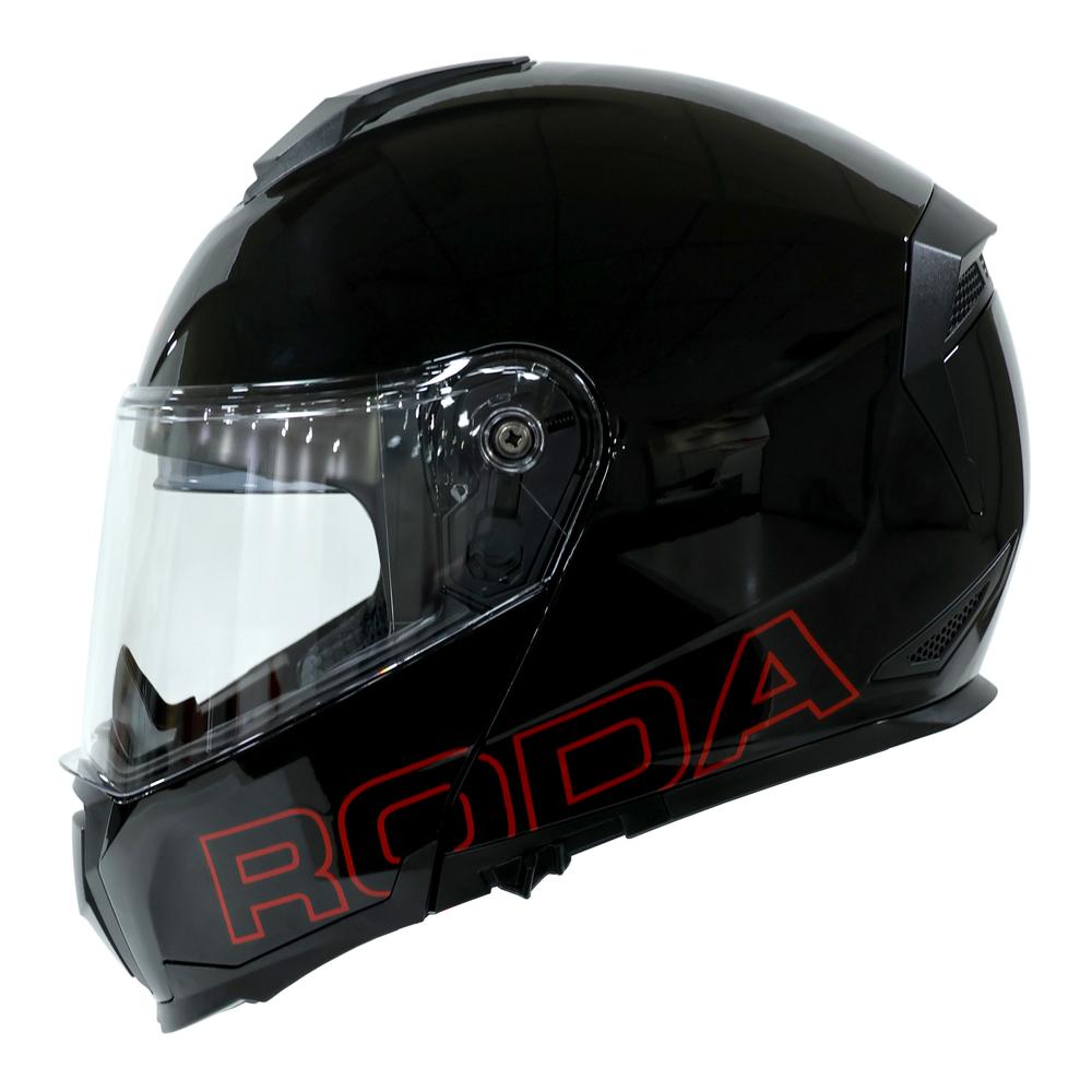 Foto 2 pulgar | Casco Roda Revenge Pro Negro Abatible Svs