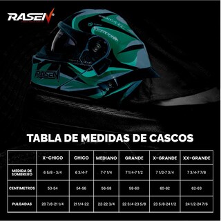 Foto 3 | Casco Abatible Deportivo Para Moto Rasen Gris Con Verde Y Negro