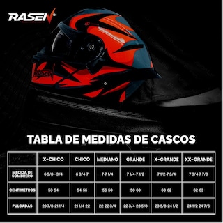 Foto 3 | Casco Abatible Deportivo Para Moto Rasen Gris Con Rojo Y Negro