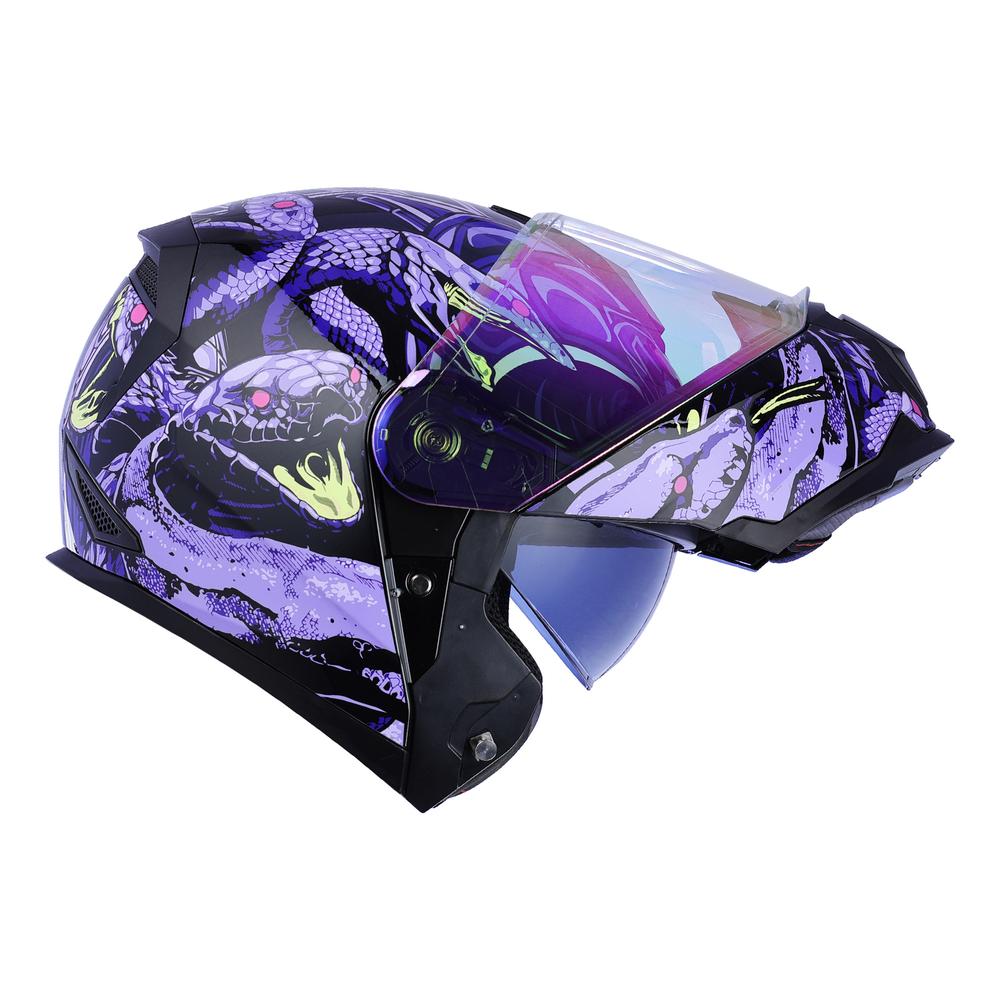 Foto 6 | Casco Roda Revenge Pro Md Serpent King Aba M.md Trnsl Svs