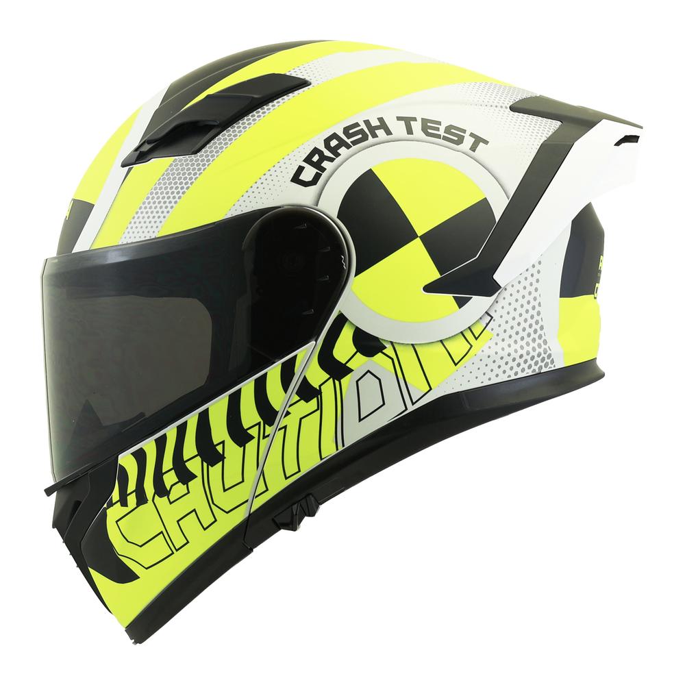 Foto 1 | Casco Roda Force Evo Gris Mate Crash Abatible Mica Humo Svs
