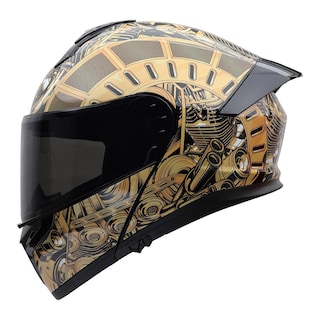 Foto 1 | Casco Roda Force Oro Engine Abatible Mica Humo Svs