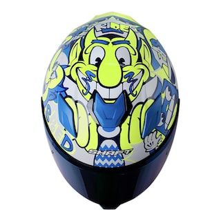 Foto 3 | Casco Shaft Sh559 Azul Dimon Mica Transparente Repuesto Azul Cerrado
