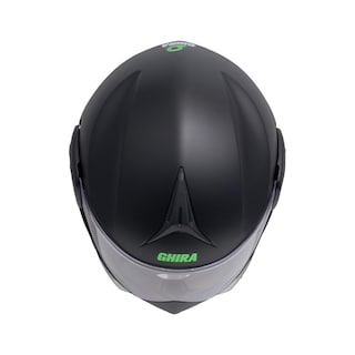 Foto 6 | Casco Ghira Gh1000 Negro Mate Logo Verde Abatible Svs