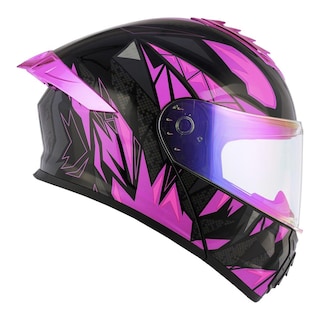 Foto 2 | Casco Roda Pilot Rosa Grrrowl Mica Rosa Abatible Svs
