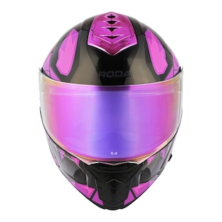 Foto 4 | Casco Roda Pilot Rosa Grrrowl Mica Rosa Abatible Svs