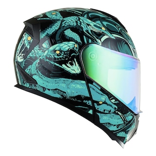 Foto 2 | Casco Roda Revenge Pro Vd Serpent King Aba M.vd Trnsl Svs