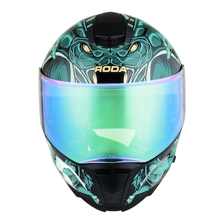 Foto 4 | Casco Roda Revenge Pro Vd Serpent King Aba M.vd Trnsl Svs