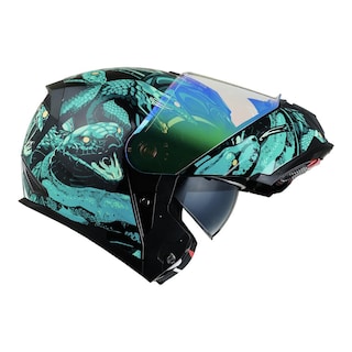 Foto 6 | Casco Roda Revenge Pro Vd Serpent King Aba M.vd Trnsl Svs
