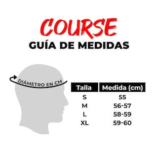 Foto 5 | Casco Roda Course Negro Rojo Cosmos Evo Mica Humo Cerrado Svs