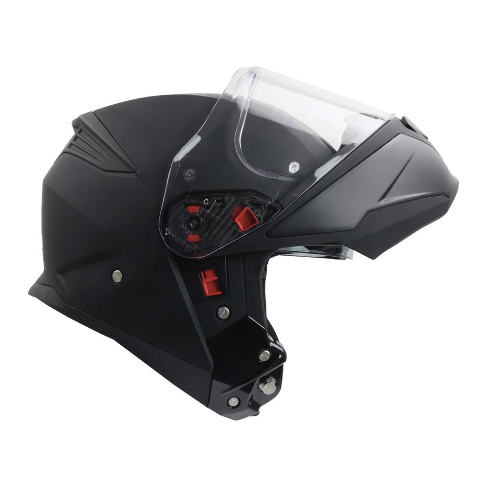 Foto 7 pulgar | Casco Smk Gullwing Negro Mate Gl200 Abatible Svs