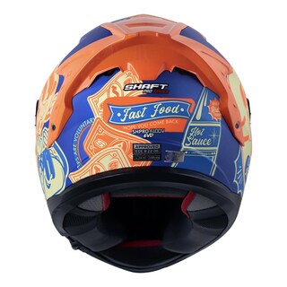 Foto 4 | Casco Shaft Pro Shpro-610dv Evo Az Mt Fast Food M.nj Cerr