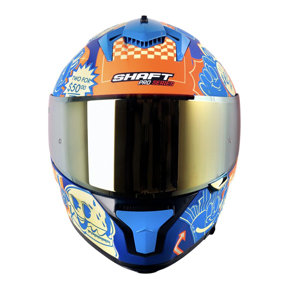Foto 4 pulgar | Casco Shaft Pro Shpro-610dv Evo Az Mt Fast Food M.nj Cerr