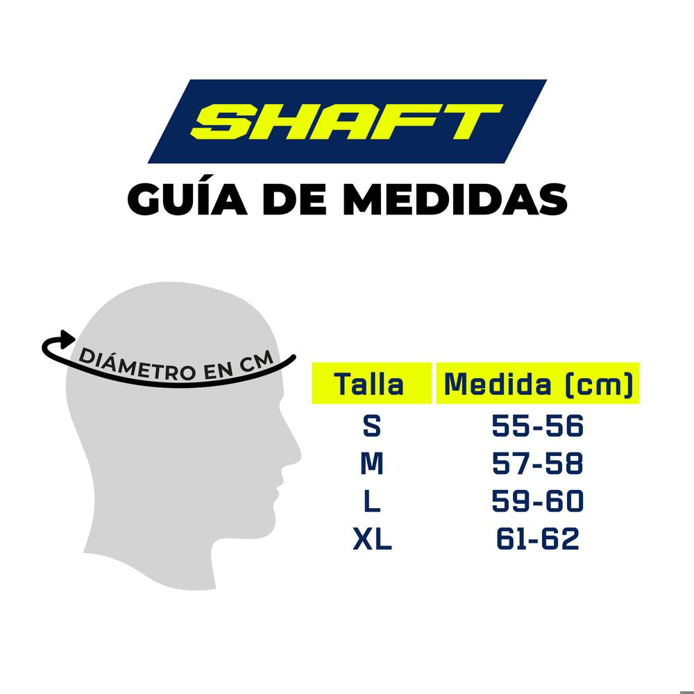 Foto 5 | Casco Shaft Pro Shpro-610dv Evo Az Mt Fast Food M.nj Cerr