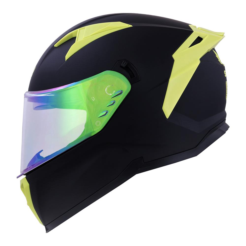 Foto 1 | Casco Bkr Hawk Negro para Motociclista