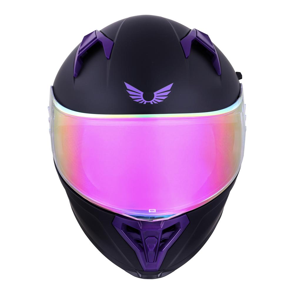 Foto 5 pulgar | Casco Bkr Hawk Negro para Motociclista